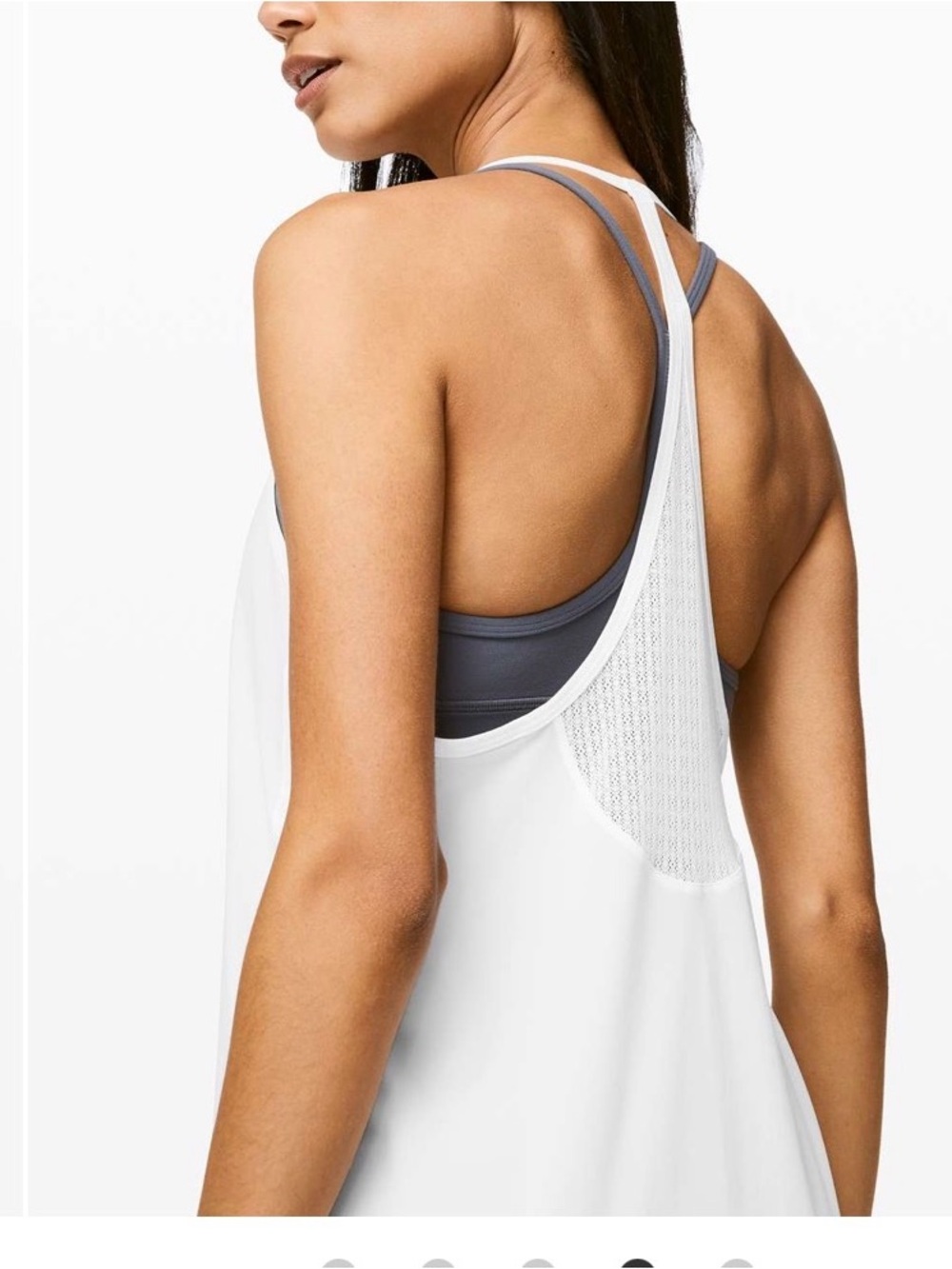 Lululemon Delicate Day Tank in Off White - Picture 3 of 5
